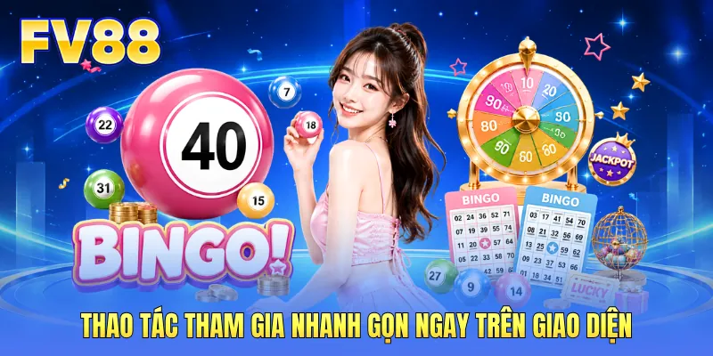 Thao tác tham gia nhanh gọn ngay trên giao diện